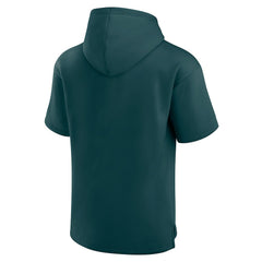 Philadelphia Eagles Unisex Elements Ready Short Sleeve Pullover Hoodie Green | Fanatics