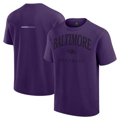 Baltimore Ravens Unisex Elements Flex Tri-Blend T-Shirt Purple | Fanatics