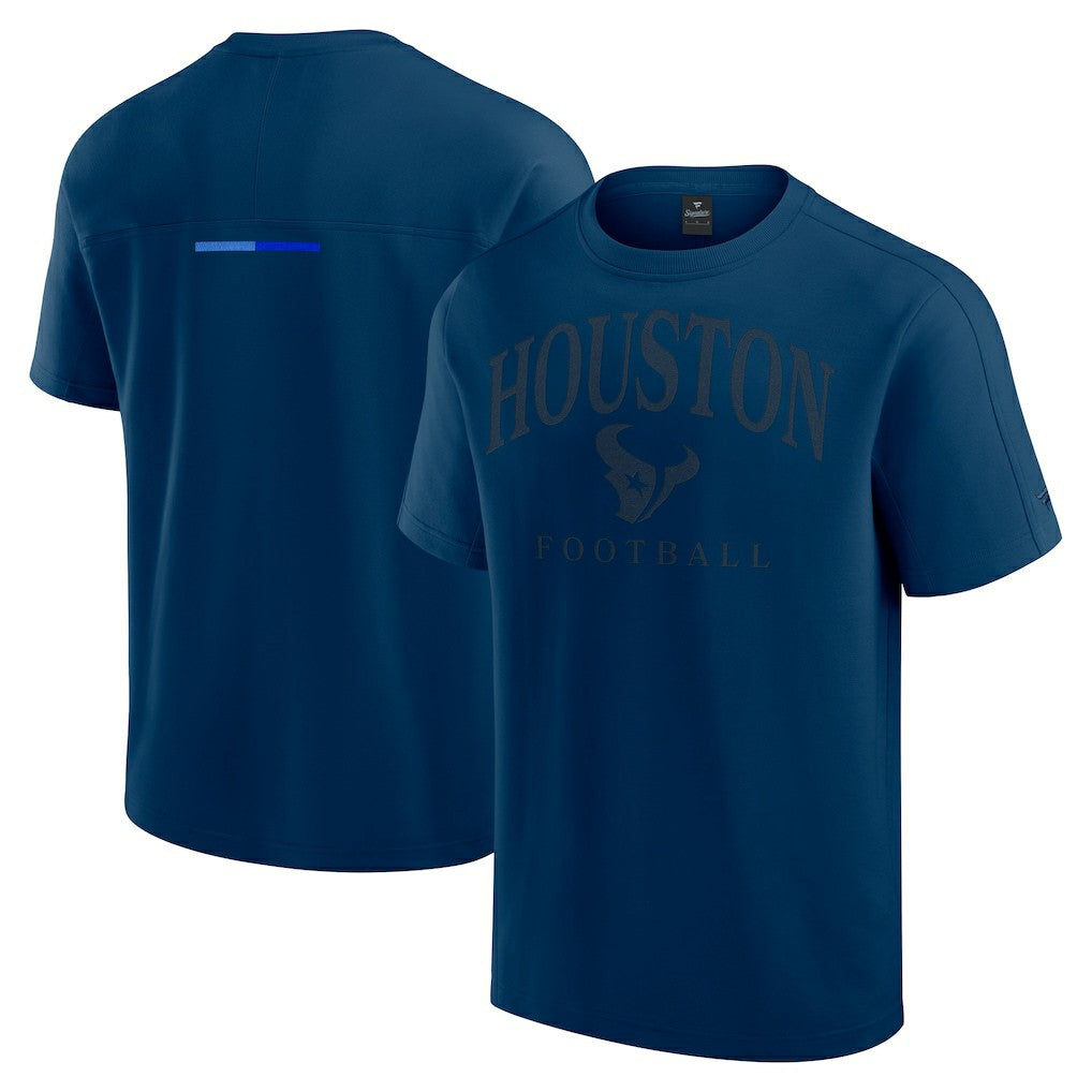 Houston Texans Unisex Elements Flex Tri-Blend T-Shirt Navy | Fanatics