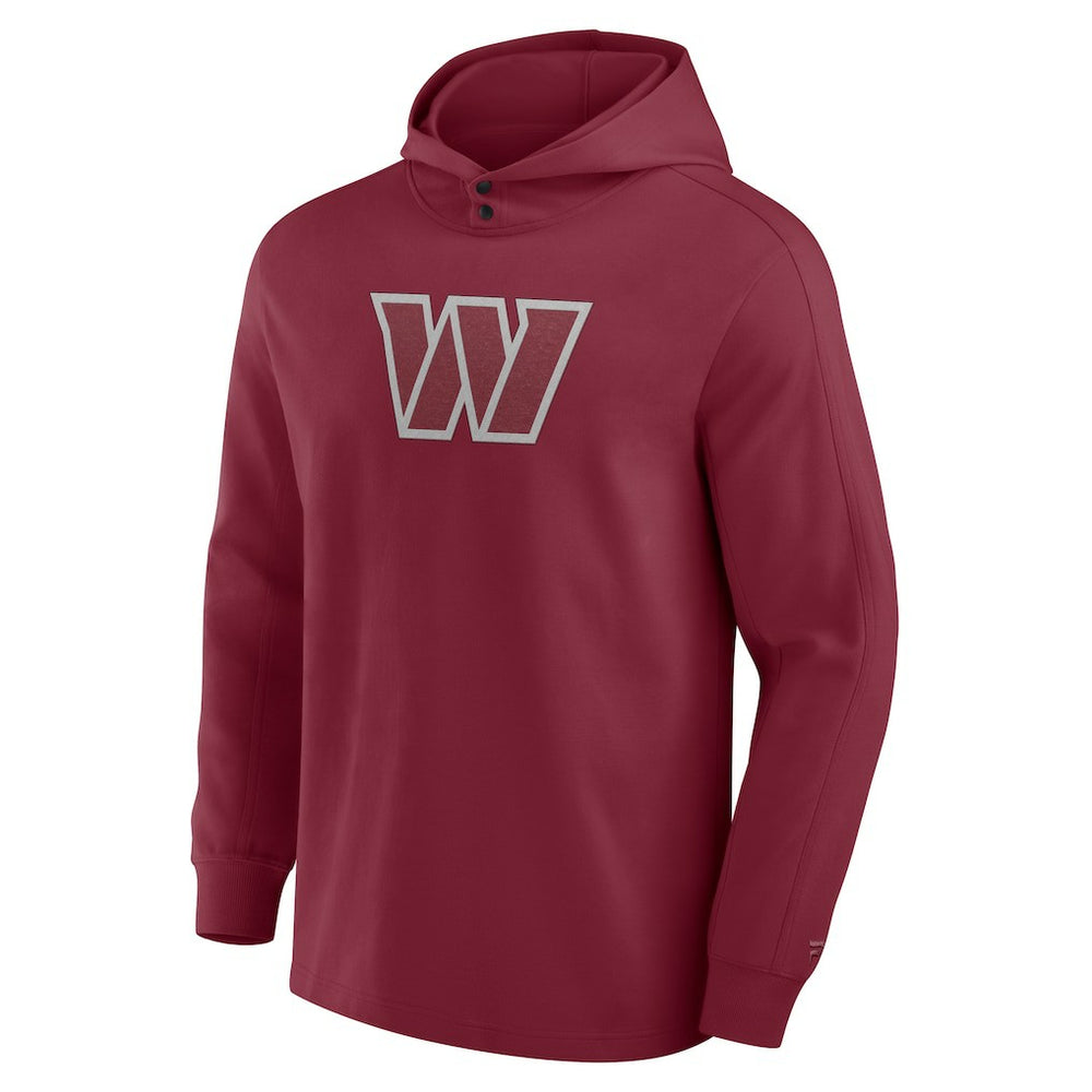 Washington Commanders Elements Blaze Tri-Blend Long Sleeve Hoodie T-Shirt Burgundy | Fanatics