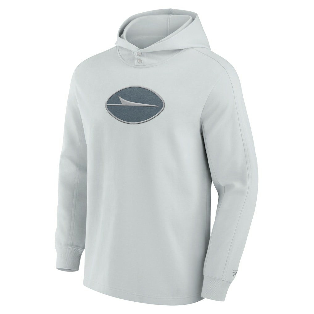 New York Jets Elements Blaze Tri-Blend Long Sleeve Hoodie T-Shirt Gray | Fanatics