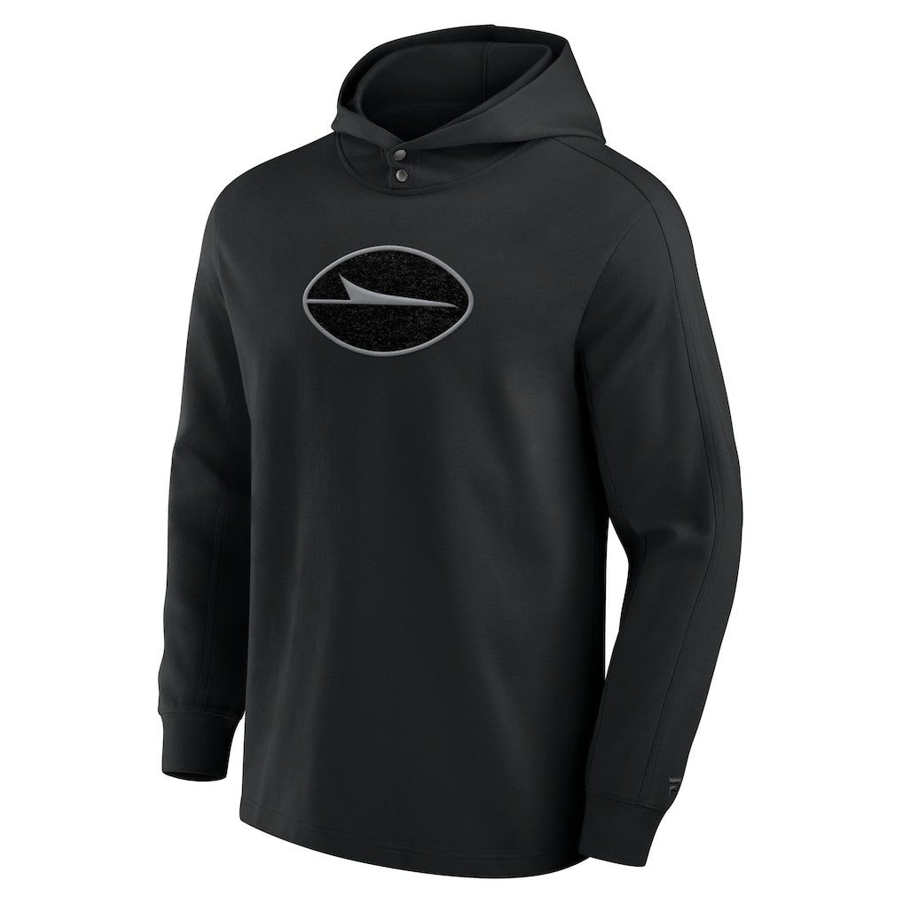 New York Jets Elements Blaze Tri-Blend Long Sleeve Hoodie T-Shirt Black | Fanatics