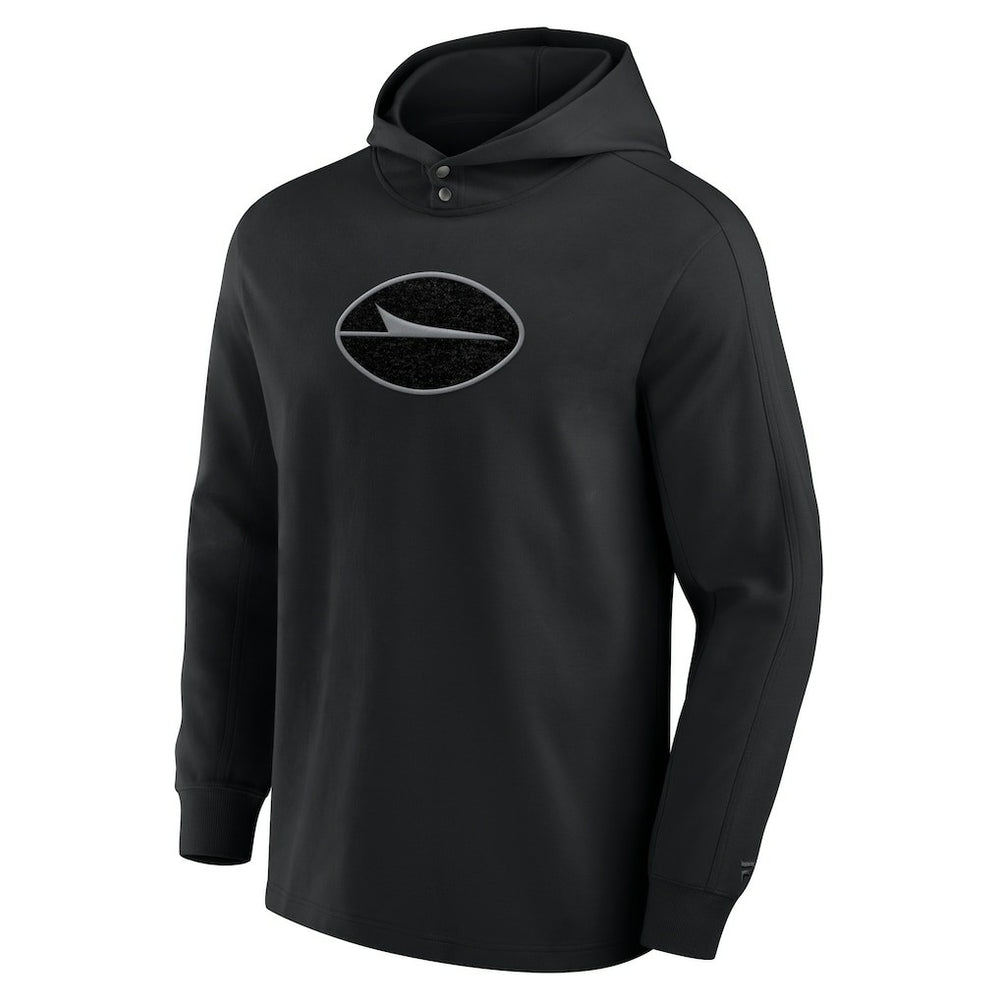 New York Jets Elements Blaze Tri-Blend Long Sleeve Hoodie T-Shirt Black | Fanatics