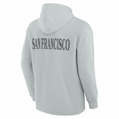 San Francisco 49ers Elements Blaze Tri-Blend Long Sleeve Hoodie T-Shirt Gray | Fanatics