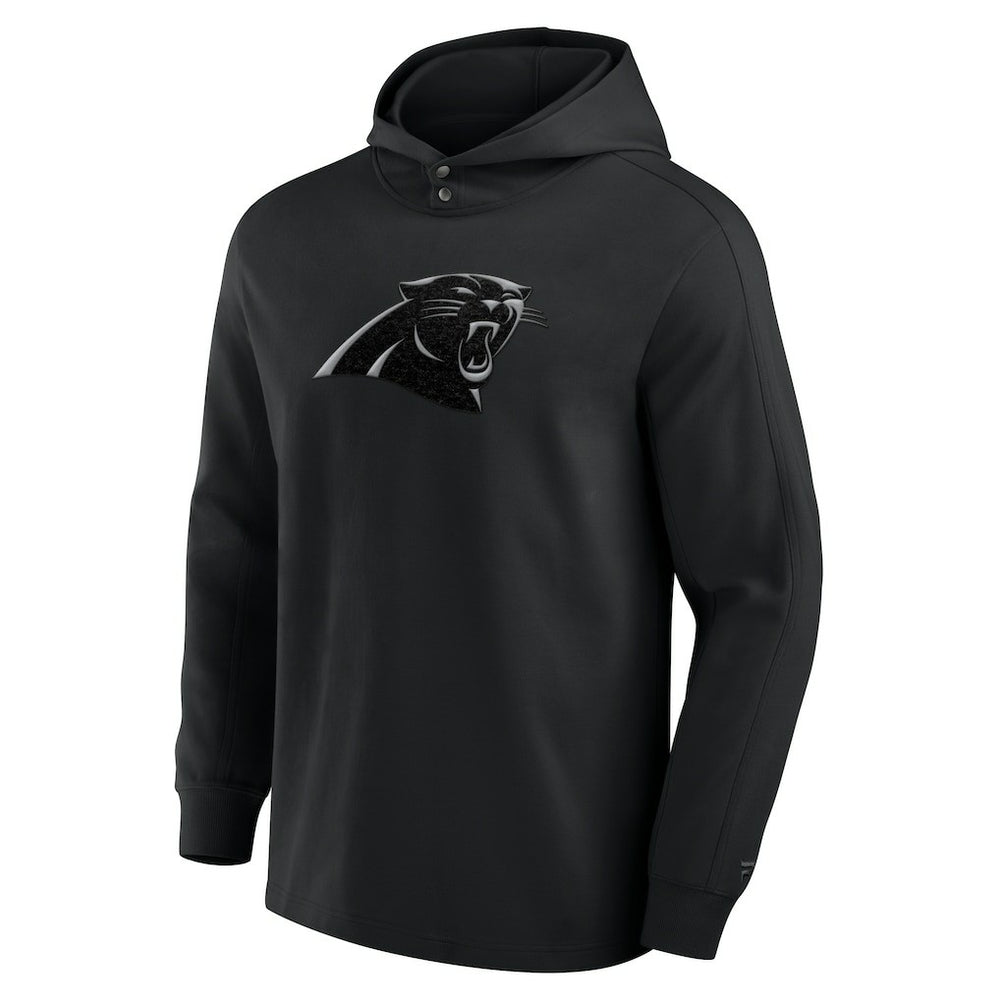 Carolina Panthers Elements Blaze Tri-Blend Long Sleeve Hoodie T-Shirt Black | Fanatics