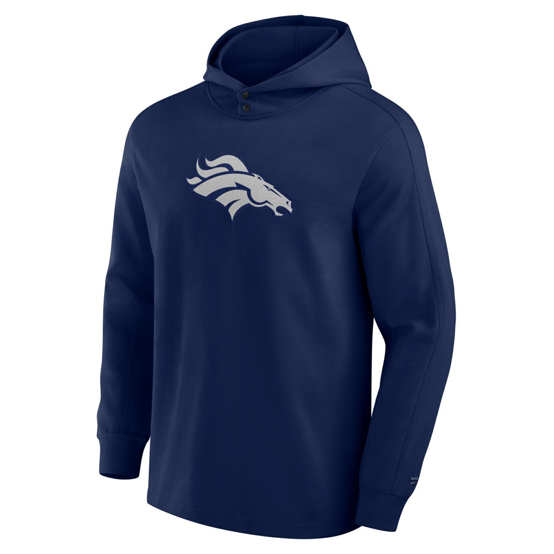 Denver Broncos Elements Blaze Tri-Blend Long Sleeve Hoodie T-Shirt Navy | Fanatics