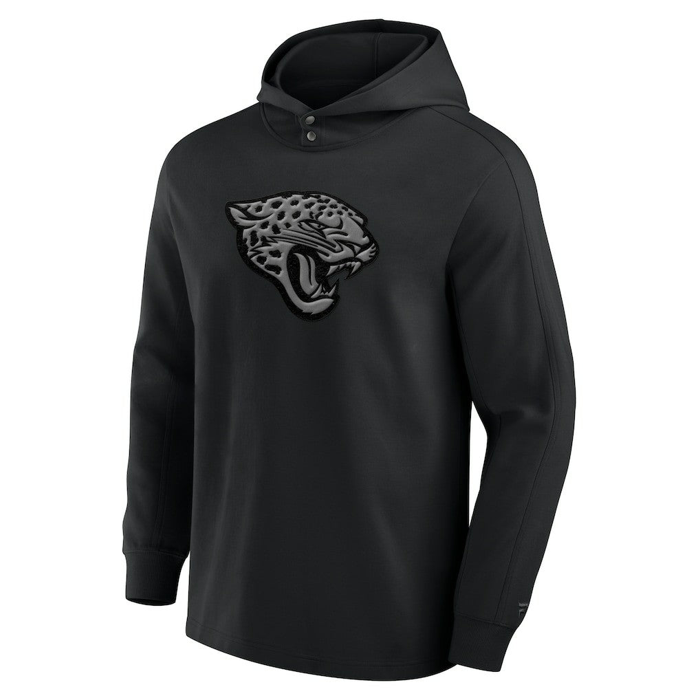 Jacksonville Jaguars Elements Blaze Tri-Blend Long Sleeve Hoodie T-Shirt Black | Fanatics