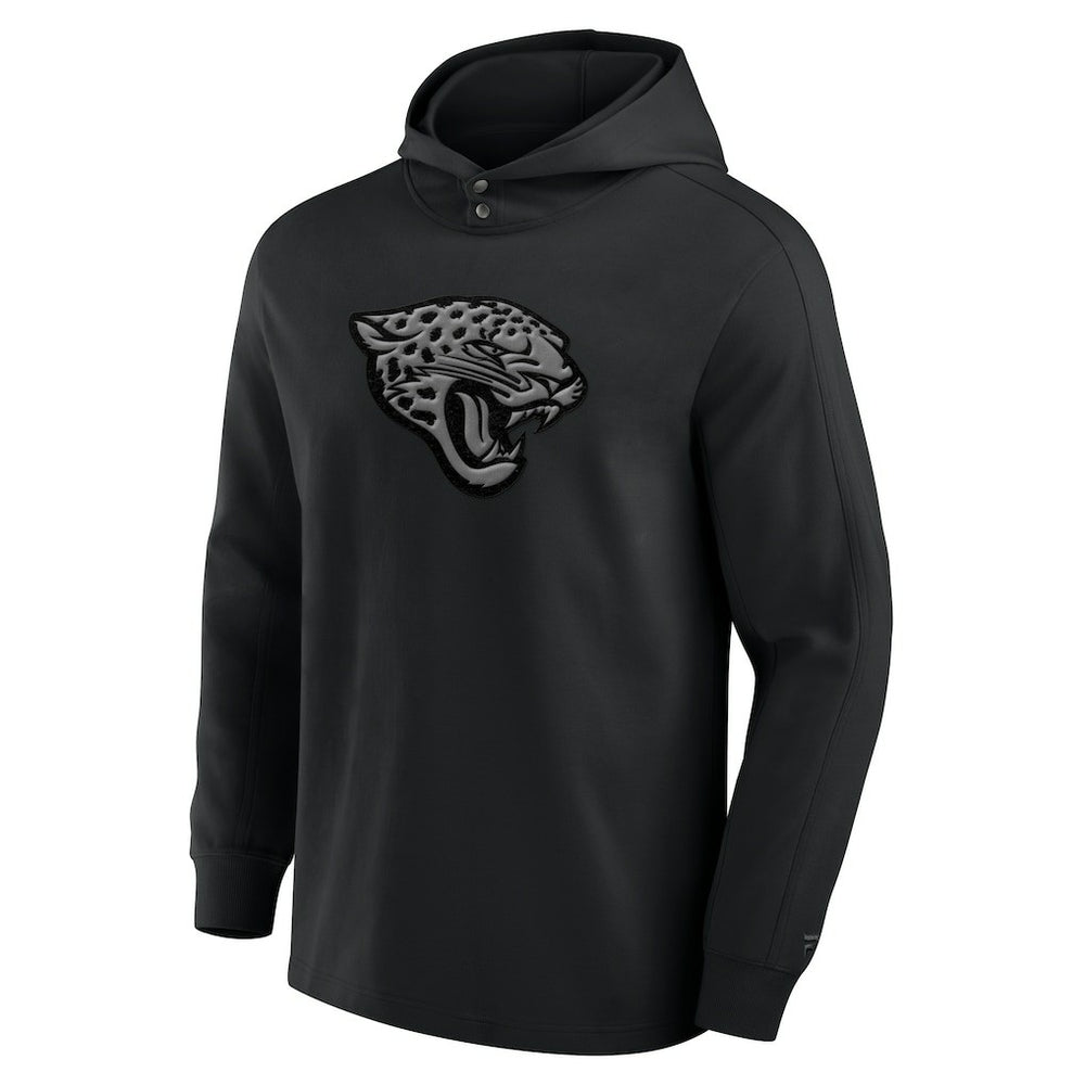 Jacksonville Jaguars Elements Blaze Tri-Blend Long Sleeve Hoodie T-Shirt Black | Fanatics