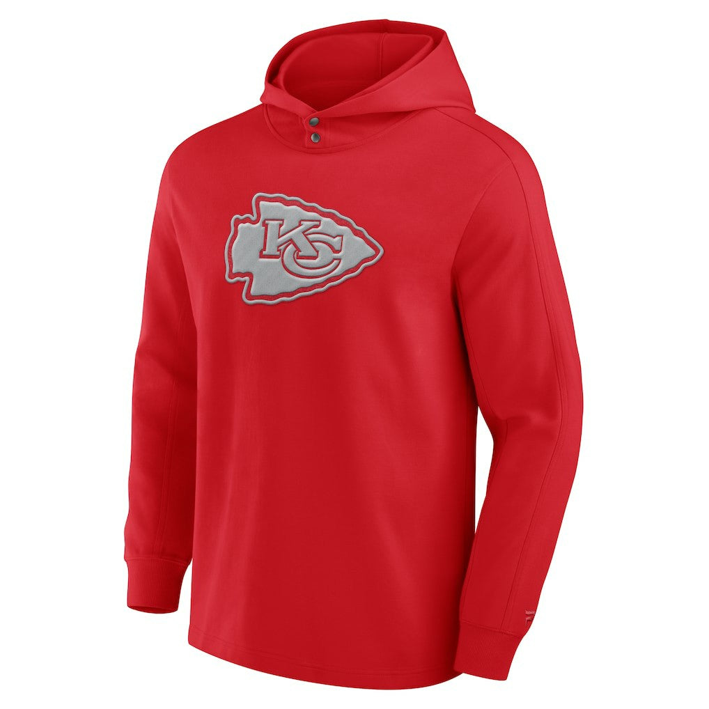 Kansas City Chiefs Elements Blaze Tri-Blend Long Sleeve Hoodie T-Shirt Red | Fanatics