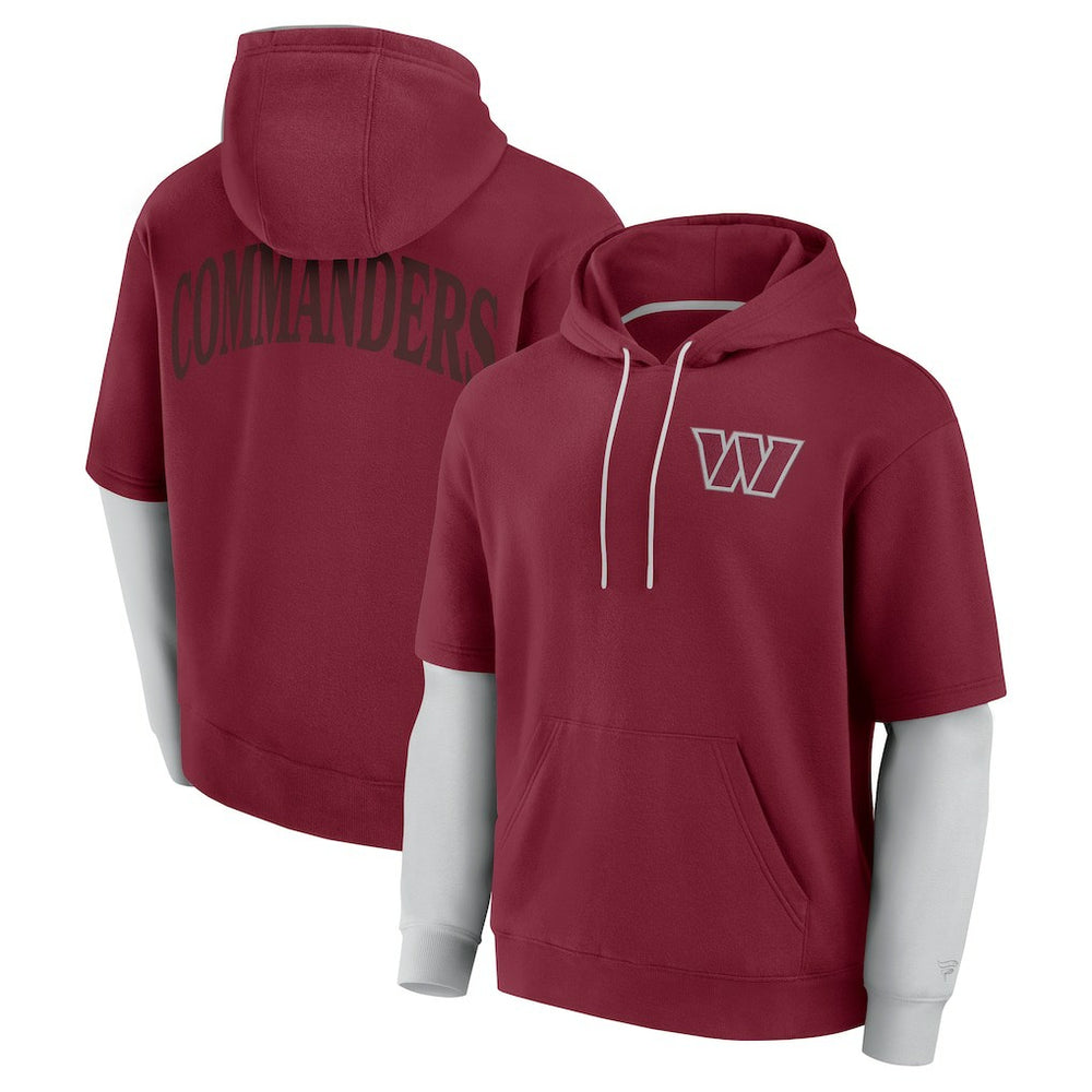 Washington Commanders Unisex Sleek Elements Pullover Hoodie Burgundy | Fanatics