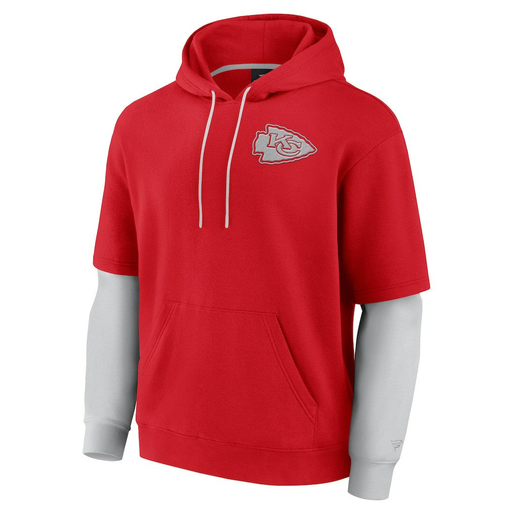 Kansas City Chiefs Unisex Sleek Elements Pullover Hoodie Red | Fanatics