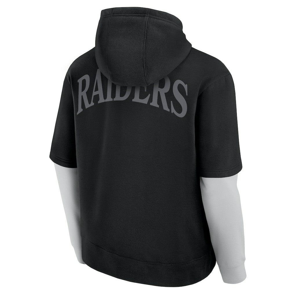 Las Vegas Raiders Unisex Sleek Elements Pullover Hoodie Black | Fanatics