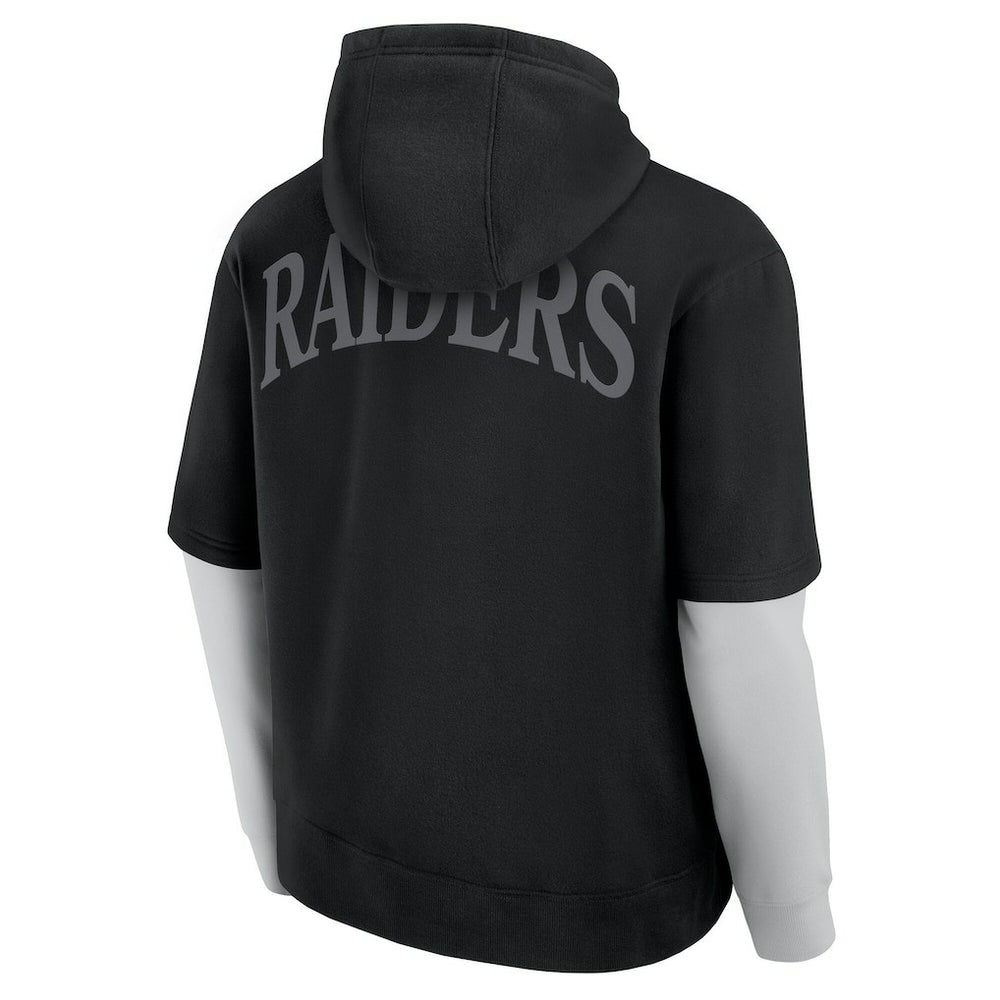 Las Vegas Raiders Unisex Sleek Elements Pullover Hoodie Black | Fanatics