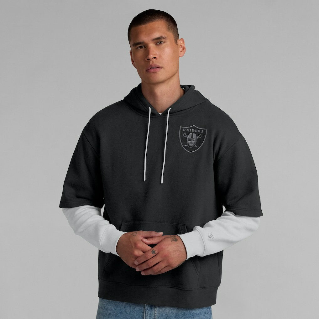 Las Vegas Raiders Unisex Sleek Elements Pullover Hoodie Black | Fanatics