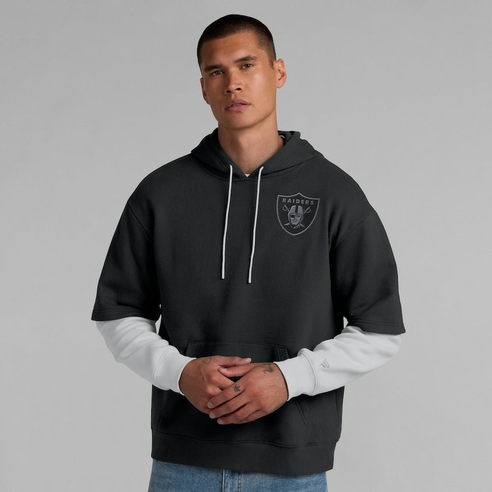 Las Vegas Raiders Unisex Sleek Elements Pullover Hoodie Black | Fanatics