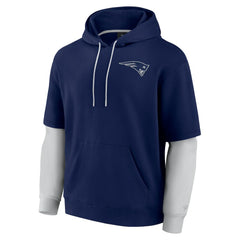 New England Patriots Unisex Sleek Elements Pullover Hoodie Navy | Fanatics