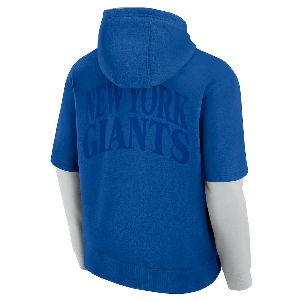 New York Giants Unisex Sleek Elements Pullover Hoodie Royal | Fanatics