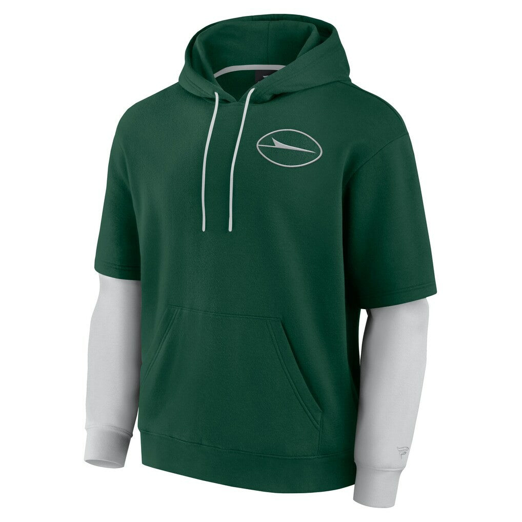 New York Jets Unisex Sleek Elements Pullover Hoodie Green | Fanatics