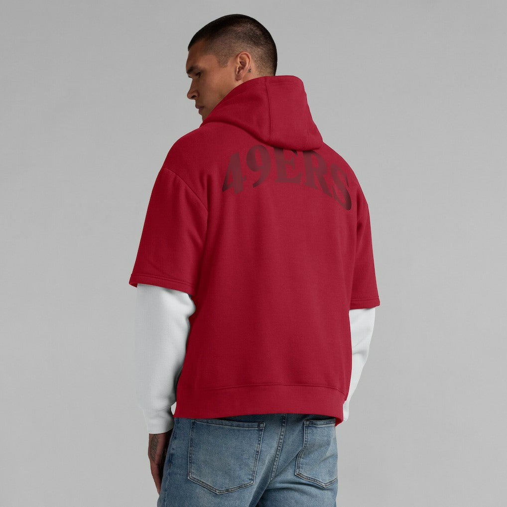 San Francisco 49ers Unisex Sleek Elements Pullover Hoodie Scarlet | Fanatics