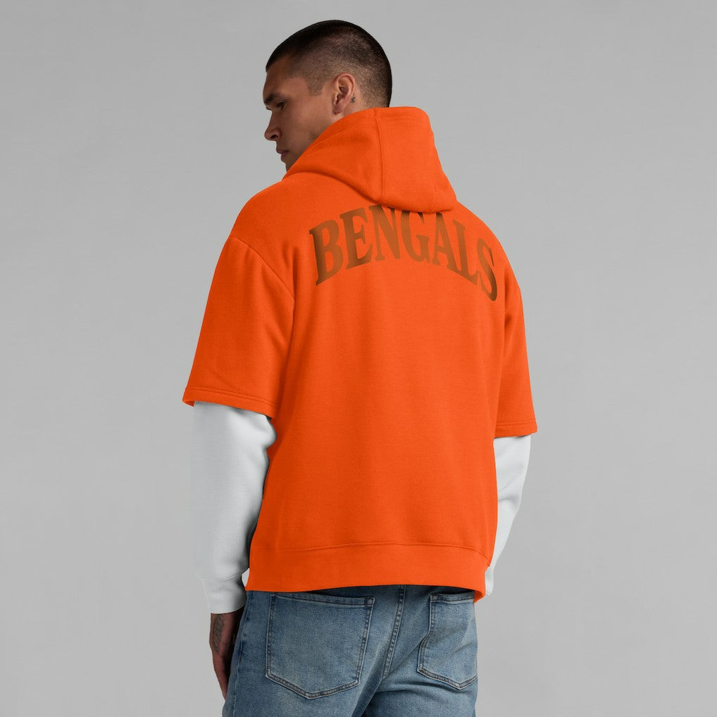 Cincinnati Bengals Unisex Sleek Elements Pullover Hoodie Orange | Fanatics