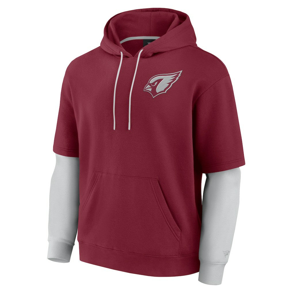 Arizona Cardinals Unisex Sleek Elements Pullover Hoodie Cardinal | Fanatics