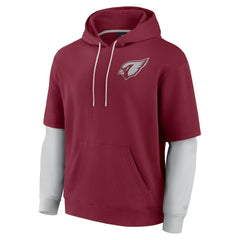 Arizona Cardinals Unisex Sleek Elements Pullover Hoodie Cardinal | Fanatics