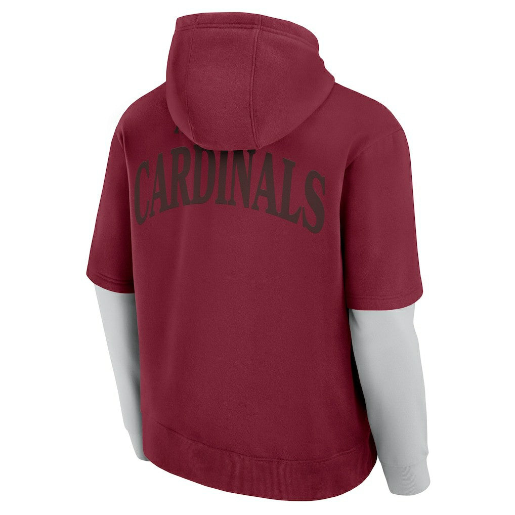 Arizona Cardinals Unisex Sleek Elements Pullover Hoodie Cardinal | Fanatics