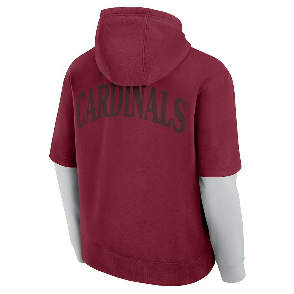 Arizona Cardinals Unisex Sleek Elements Pullover Hoodie Cardinal | Fanatics