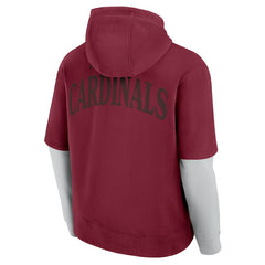 Arizona Cardinals Unisex Sleek Elements Pullover Hoodie Cardinal | Fanatics