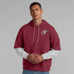 Arizona Cardinals Unisex Sleek Elements Pullover Hoodie Cardinal | Fanatics