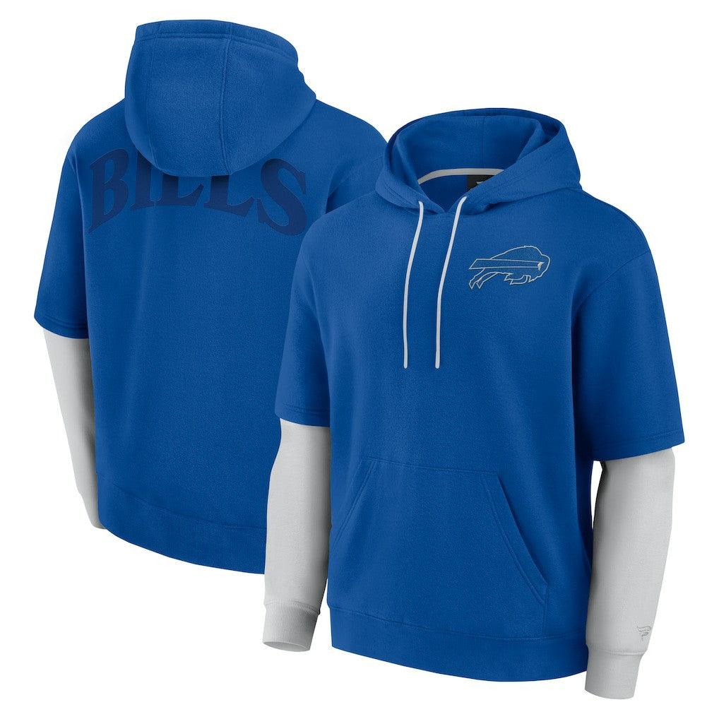 Buffalo Bills Unisex Sleek Elements Pullover Hoodie Royal | Fanatics