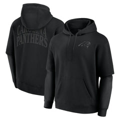 Carolina Panthers Unisex Sleek Elements Pullover Hoodie Black | Fanatics