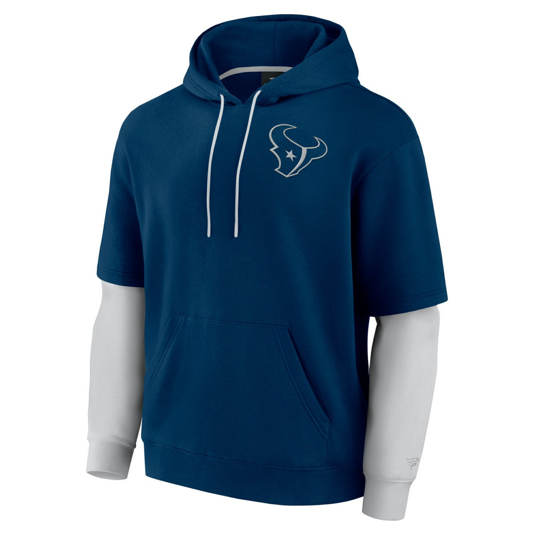 Houston Texans Unisex Sleek Elements Pullover Hoodie Navy | Fanatics