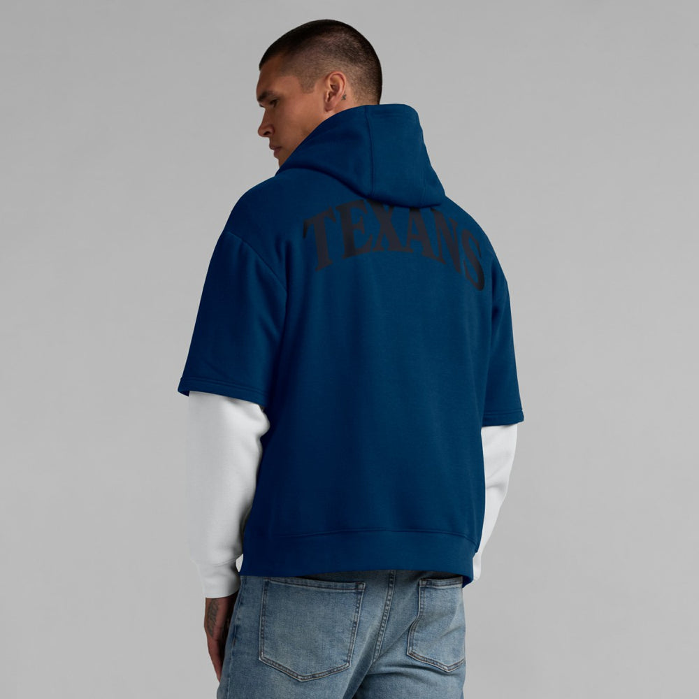 Houston Texans Unisex Sleek Elements Pullover Hoodie Navy | Fanatics