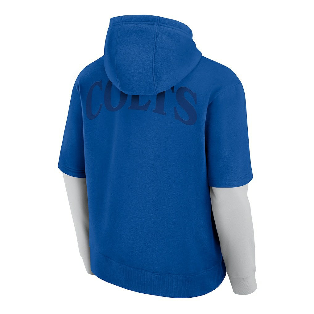 Indianapolis Colts Unisex Sleek Elements Pullover Hoodie Royal | Fanatics