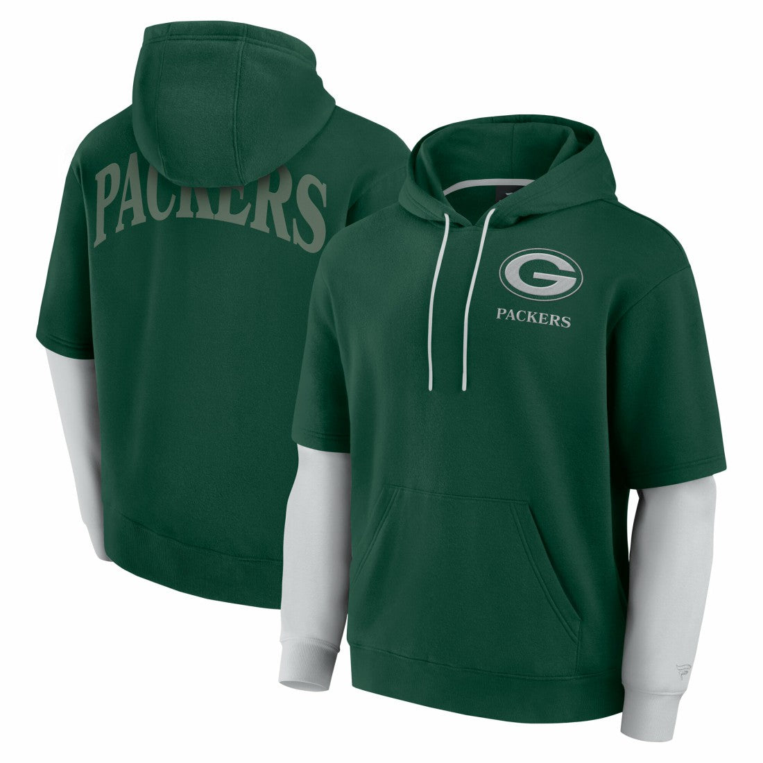 Green Bay Packers Unisex Sleek Elements Pullover Hoodie Green | Fanatics