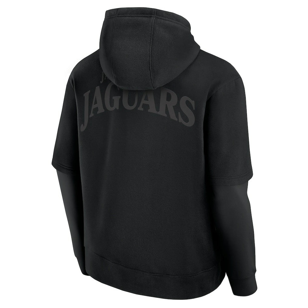 Jacksonville Jaguars Unisex Sleek Elements Pullover Hoodie Black | Fanatics