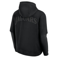 Jacksonville Jaguars Unisex Sleek Elements Pullover Hoodie Black | Fanatics