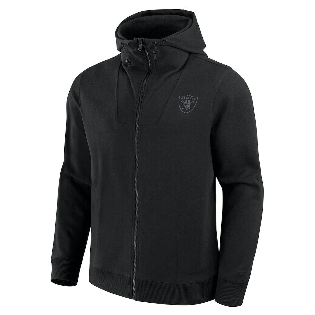 Las Vegas Raiders Unisex Front Office Full-Zip Hoodie Black | Fanatics