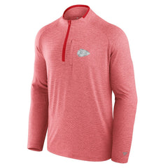 Kansas City Chiefs Unisex Front Office Performance Primary Quarter-Zip Jacket Red | Fanatics