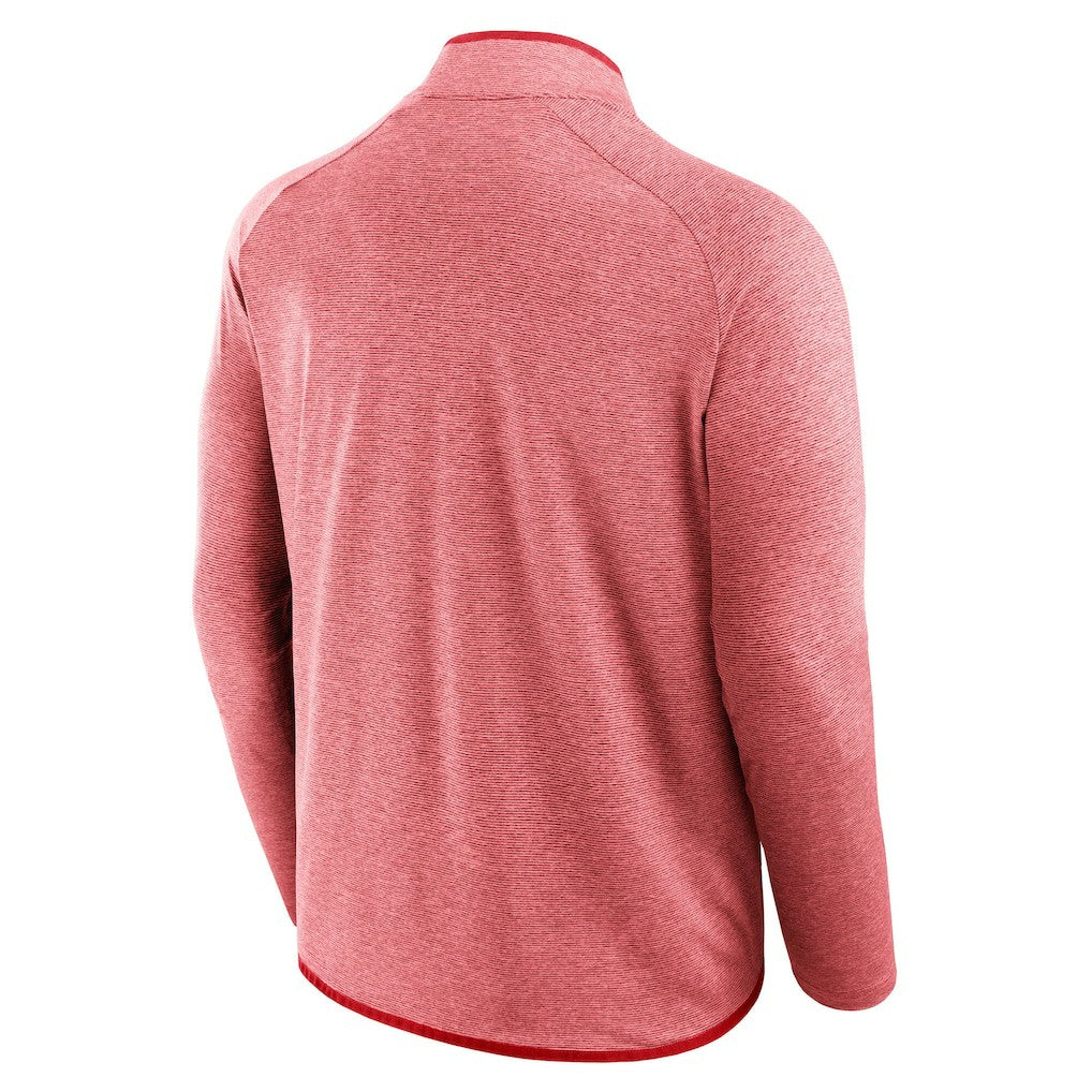 Kansas City Chiefs Unisex Front Office Performance Primary Quarter-Zip Jacket Red | Fanatics