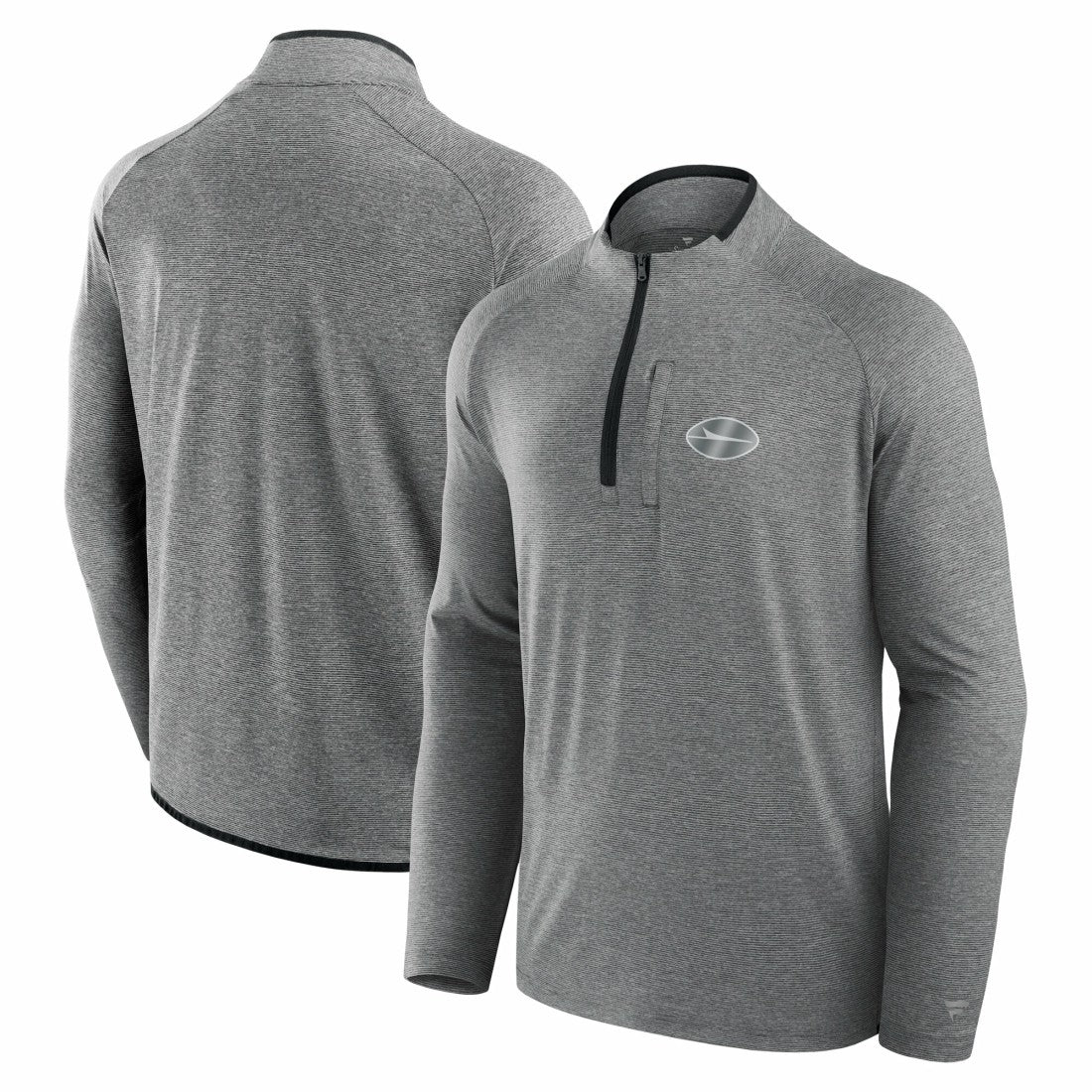 New York Jets Unisex Front Office Performance Primary Quarter-Zip Jacket Charcoal | Fanatics