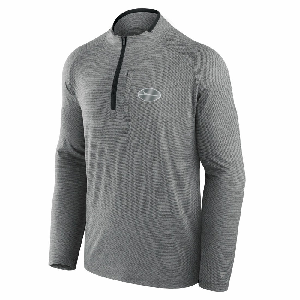 New York Jets Unisex Front Office Performance Primary Quarter-Zip Jacket Charcoal | Fanatics