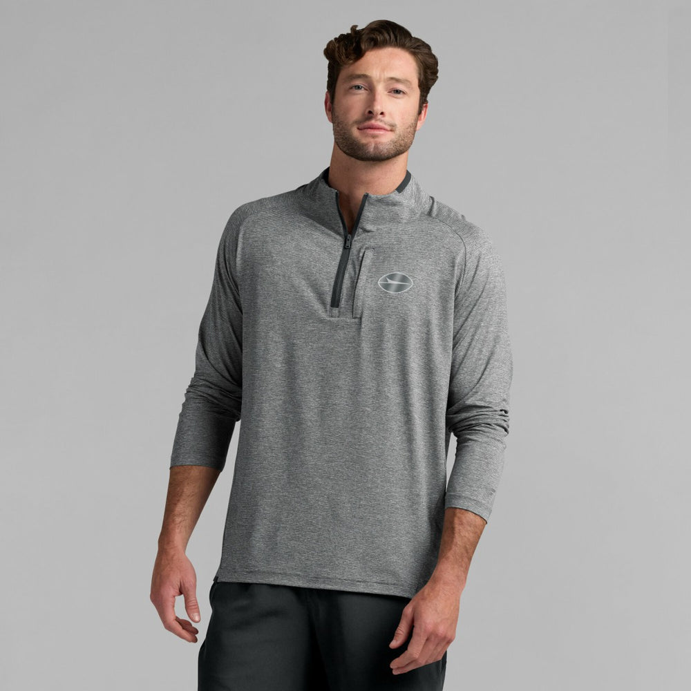 New York Jets Unisex Front Office Performance Primary Quarter-Zip Jacket Charcoal | Fanatics