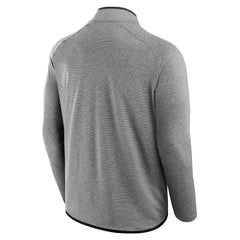 Pittsburgh Steelers Unisex Front Office Performance Primary Quarter-Zip Jacket Charcoal | Fanatics