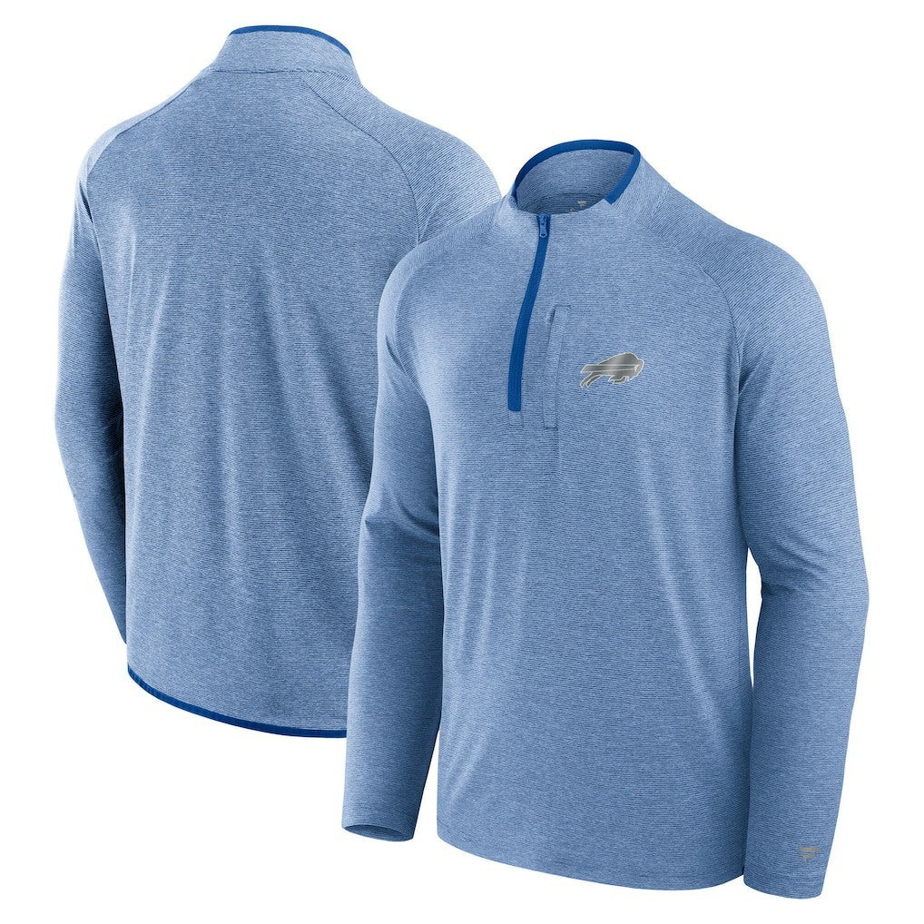 Buffalo Bills Unisex Front Office Performance Primary Quarter-Zip Jacket Royal | Fanatics