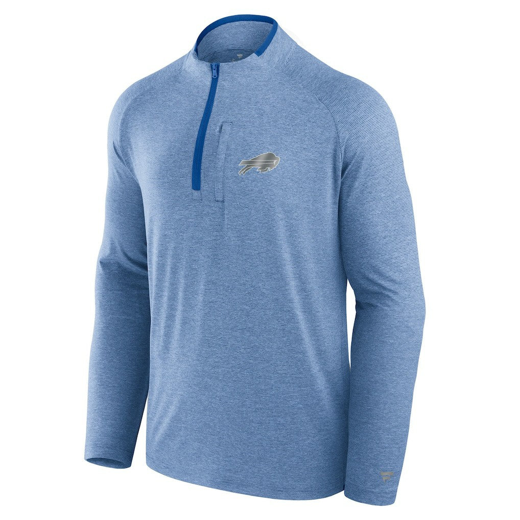 Buffalo Bills Unisex Front Office Performance Primary Quarter-Zip Jacket Royal | Fanatics