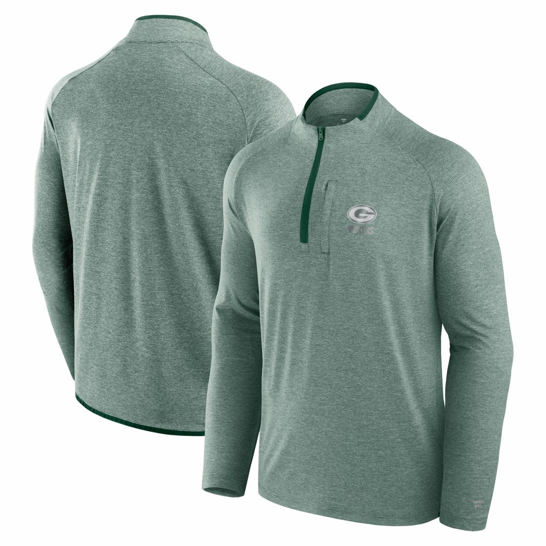 Green Bay Packers Unisex Front Office Performance Primary Quarter-Zip Jacket Green | Fanatics