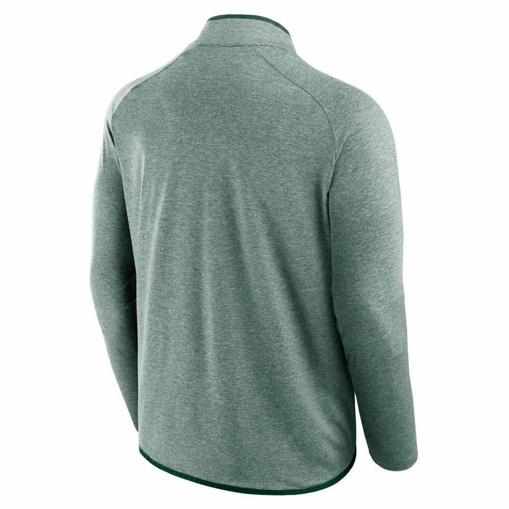 Green Bay Packers Unisex Front Office Performance Primary Quarter-Zip Jacket Green | Fanatics