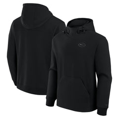 New York Jets Unisex Front Office Tonal Tri-Blend Pullover Hoodie Black | Fanatics